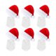 thumbnail image 1 of wonima02 Santa Claus Hats and Beards for Adults Christmas Cosplay Costume Decorations Christmas Hats Beard Mask Face, 1 of 1
