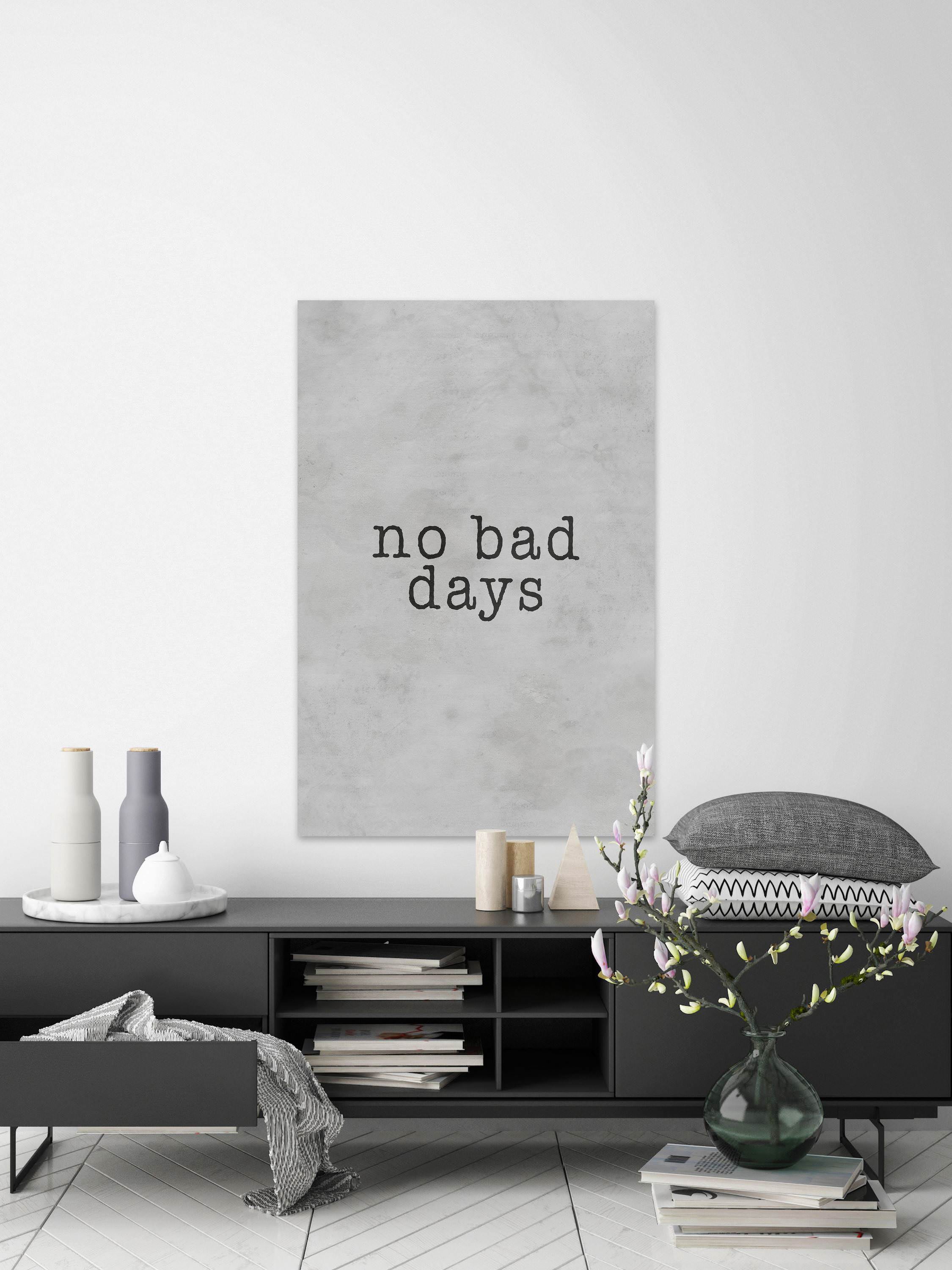 No Bad Days Painting Print on Wrapped Canvas