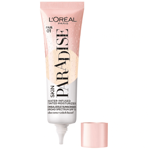 L'Oreal Paris Skin Paradise Water Infused Tinted Moisturizer with SPF 19 - 1 fl oz- Color Fair 01