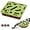 GreenB, variant on Cat Scratch Puzzle Enrichment Box, 3 in 1 Cat Nail File Enrichment Box, Puzzle Felt Maze Boxes Cats Toys, with 3 Bells, for Indoor Mental Stimulation, Scratching and Hunting Fun (WhiteA)