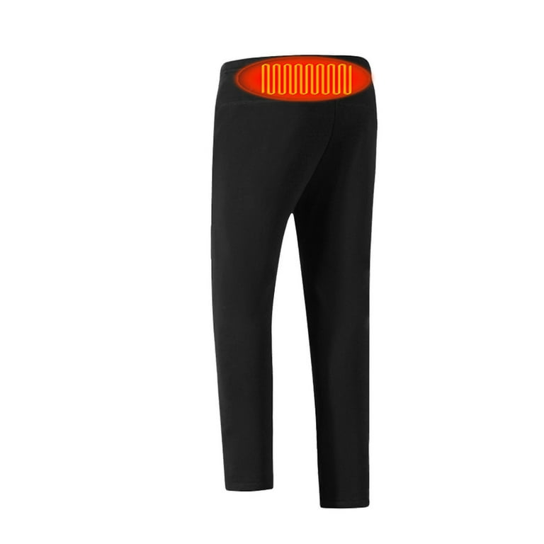 Odeerbi Thermal Underwear for Men Outdoor Heated Pants Pockets