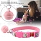 thumbnail image 2 of Collar ajustable para perros y gatos, bonito color rosa, talla S, con lazo floral para mascotas, 2 of 8