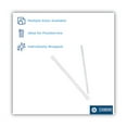thumbnail image 2 of Dixie DIX FXW7 White 7 3/4" Polypropylene Wrapped Flex Straws, 2 of 6