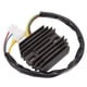 thumbnail image 2 of Regulador de voltaje para motocicleta, rectificador de voltaje de 5 cables y 12 V para motocicleta, rectificador de eficiencia óptima, 2 of 9