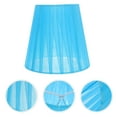 thumbnail image 2 of Small Lamp Shade Clip-on Vintage Lamp Shade Indoor Light Cover Gauze Lampshade, 2 of 6
