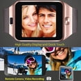 thumbnail image 5 of Smart Watch With TF Card Slot Camera SIM SmartWatch Bluetooth Information Watches Men Women Push Music Play For Android, 5 of 24
