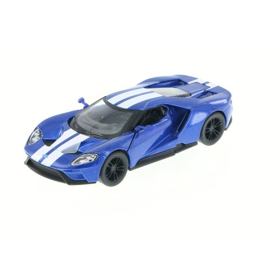2017 Ford GT, Blue - Kinsmart 5391DF - 1/38 Scale Diecast Model Toy Car (Brand New, but NOT IN BOX)