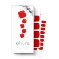 thumbnail image 1 of Tiras de gel para pedicura Ohora Semicuradas PP Blaze Red con accesorios, 1 of 8