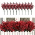 thumbnail image 3 of 10 Pcs Outdoor Artificial Plants - Realistic Indoor/Outdoor Hanging Greenery for Home, Weddings, Farmhouses, Porches, Gardens, and Terraces Decoration, 3 of 7