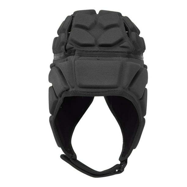 Casco deportivo de béisbol y fútbol profesional, protector de cabeza para portero de Rugby, color negro, S YUNYI BRAND Deportes