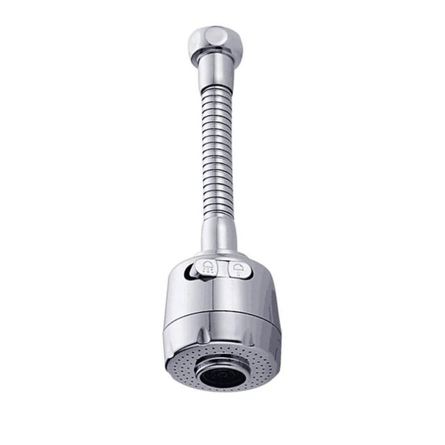 Aireador de grifo de cocina, cabezal rociador para grifo de fregadero, rotación de 360 grados con 2 modos de salida de agua para cocina y baño