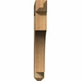 thumbnail image 3 of Ekena Millwork 4"W x 30"D x 30"H Westlake Craftsman Rough Sawn Bracket, Western Red Cedar, 3 of 4