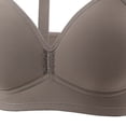 thumbnail image 4 of Feancey Women's Seamless Push Up Bra Comfy Supportive Wireless Bras Adjustable Straps Everyday Bralettes Solid Color Casual Molded Cup Brassiere, 4 of 5