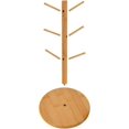RUseeN Bamboo Mug Holder Tree, Coffee Cup Holder, Thicker Base Coffee