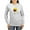 Ash Gray, variant on CafePress - Power Rangers Yellow R Women's Long Sleeve T Shirt - Women's Long Sleeve Graphic Casual T-Shirt