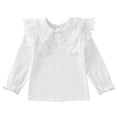 thumbnail image 2 of PENGXIANG Chandails à Col Rond pour Filles avec Dentelle à la Mode pour Adolescentes, Pulls Super Confortables pour Filles, 2 of 9