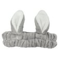 thumbnail image 1 of Women's Cosmetic Headband, Bunny, Grey Ears, OSFM By MinxNY, 1 of 4