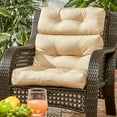 thumbnail image 2 of Greendale Home Fashions Solid Outdoor High Back Chair Cushion, 2 of 5