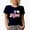 Navy Blue, variant on Distressed Retro One Loved Mini, Mother-To-Daughter Mother's Day Gift, Black T-Shirt, 2XL