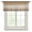 Brown, variant on Orange Gray Sheer Curtains Valances for Windows Farmhouse Retro Gradient Wooden Grain Chiffon Kitchen Valances for Cafe, Rod Pocket Voile Window Treatments Curtains for Living Room Bedroom, 42"x12"