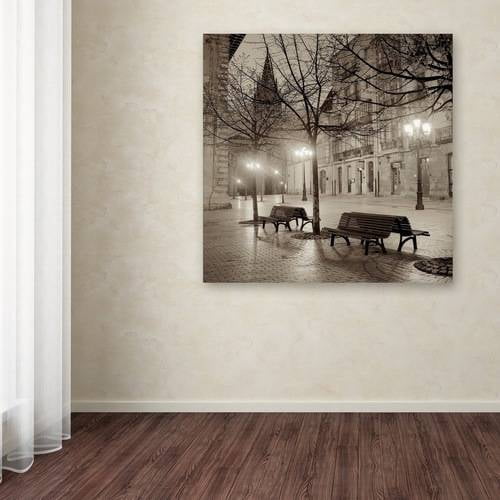 Trademark Fine Art "Oveido Cathedral Bancs II" Canvas Art by Alan Blaustein