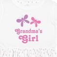 thumbnail image 4 of Inktastic Grandma's Girl Grandchild Butterfly Girls Toddler Dress, 4 of 5