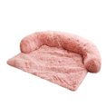 thumbnail image 3 of Xihbxyly Cómoda Cama para Mascotas, Forma Redonda para Acurrucarse, Relleno Suave para Aliviar Las Articulaciones, Material de Pelo Sintético, Diseño Acogedor y Autocalentable, Base Resistente Al Agu, 3 of 3