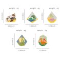 thumbnail image 3 of Minnieouse Broches de dibujos animados de dinosaurios encantadores, alfileres de solapa esmaltados divertidos, insignias, Clips para suéter, regalo del Accesorios de disfraces XZ4947 Minnieouse AP010029-05, 3 of 6