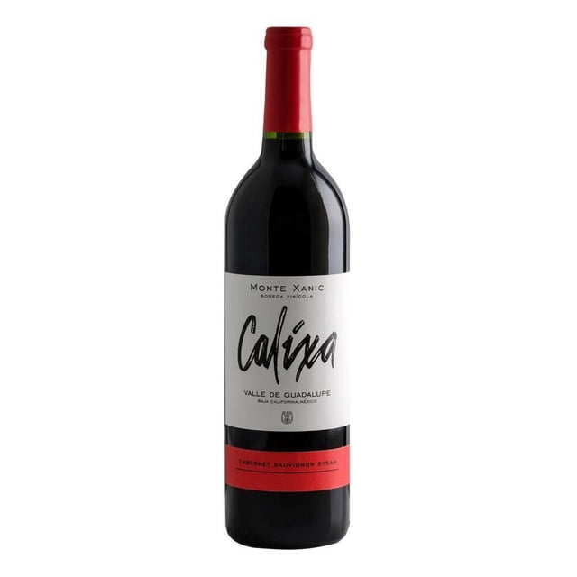 Caja de 12 Vino Tinto Monte Xanic Calixa Cabernet Sauvignon-Syrah 750 ml