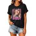 thumbnail image 3 of JINGTIAN Dolly Graphic Tee for Women Vintage Country Music T-Shirt Western Nashville Shirt Short Sleeve Crew Neck Concert Outfit Gift, 3 of 5