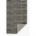 thumbnail image 3 of Momeni Xander Polyester Blend Striped Black Area Rug 7'10" X 9'10", 3 of 3