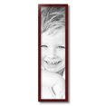 thumbnail image 2 of ArtToFrames 7" x 25" Cherry Picture Frame, 7x25 inch Red Wood Poster Frame (WOM-4213),  Pack, 2 of 6