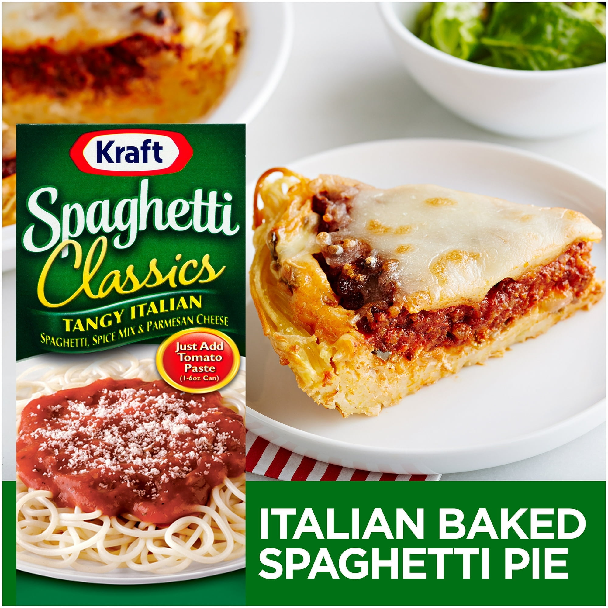 Kraft Spaghetti Classics, Tangy Italian, 8 oz (12-Pack)
