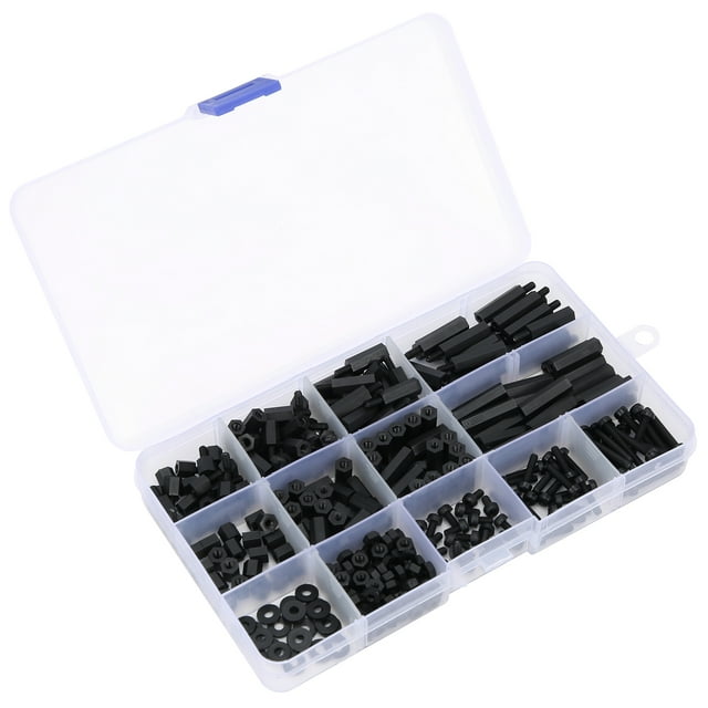 Espárrago Con Tuerca De Tornillo Hexagonal, Juego De Espárragos Con Tuerca De Tornillo M3 Sujetador En Caja Para Combinación ANGGREK Ocean Broad Surfboard Fins