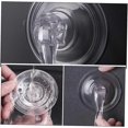 thumbnail image 4 of 3pcs Reusable Hook Kitchen Utensil Hooks Home Suction Hanger Handbag Key Coat Hooks Suction Cups Wall Hangers -Qin, 4 of 5