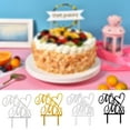 thumbnail image 5 of Acrylic Mr and Mrs Sign Bride And Groom Cake Topper Gold for Wedding Decorations, 5 of 5