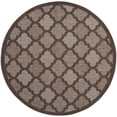 thumbnail image 2 of Nourison Easy Care 8' x Round Brown Modern Rug, 2 of 10