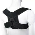 thumbnail image 1 of Clavicle Strap, 8 Style,Posture Corrector Adult Children Posture Correction,Back Pain Adjustable Posture Corrector (Black M), 1 of 5
