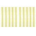 thumbnail image 1 of Binding Coils, Wear Resistant Easily Compile Paper Strong Adhesion 30 Holes Binding Spines 1/2in  For Office Yellow, 1 of 8