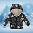 thumbnail image 3 of WOYY Toddler Girls Down Coat Winter Warm Jacket with Cute Animal Print, Sizes 2-3T, 3 of 8
