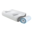thumbnail image 4 of Almohada para los oídos con agujeros, almohada para perforar las orejas, almohada de soporte para el cuello para tapones para los oídos y Gris, 4 of 9