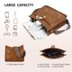 thumbnail image 4 of Bandolera APHISON Trendy de piel vegana Hobo para mujer, 4 of 6