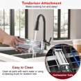 thumbnail image 4 of Meat Tenderizer Attachment for Kitchenaid, Updated Stainless Steel Gear Meat Tenderizer Machine, Compatible with All KitchenAid and Cuisinart Home Stand Mixers, for Te, 4 of 7