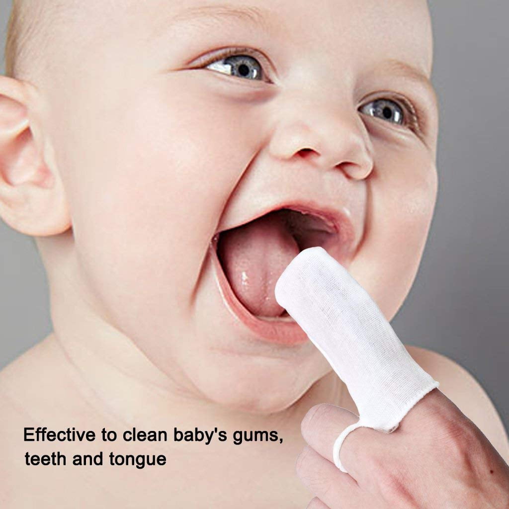 Child Finger Safety Guaze Oral Cleaner Tooth Tools Baby Supplies Toothbrush N7 