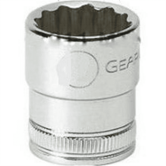 GearWrench 80751 1/2" Drive 6 And 12 Point Metric Standard Length Sockets