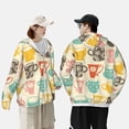 thumbnail image 6 of Gaeub Vintage Cup Men's and Women's UPF 50+ Long-Sleeved Sun Protection Clothing, Fishing Shirt Long Sleeve Zip - X-Large, 6 of 9