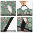 thumbnail image 6 of Green Christmas Floral Pattern Toddler Nap Mats for Kids Preschool,51"x22" Sleeping Mat Bag or Kids,Toddler Sleeping Bag,Toddler Nap Mat or Daycare, 6 of 6
