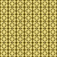 thumbnail image 1 of Ahgly Company Machine Washable Indoor Square Transitional Dark Yellow Green Area Rugs, 7' Square, 1 of 7