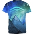 thumbnail image 2 of Eye Of Ra Pyramids Egypt All Over Mens T Shirt Multi 2XL, 2 of 2
