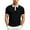 Black, variant on Afdoent Mens Casual Polo Shirts Male Summer Casual Style Suitable For Business Commuting Short Sleeve Shirts For Men